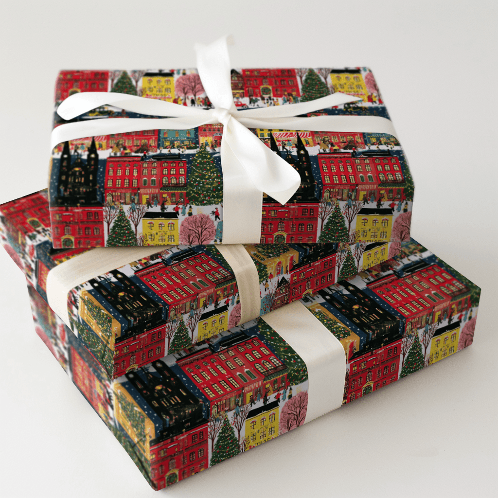Winter City - Wrapping Paper - Aspen & Arlo