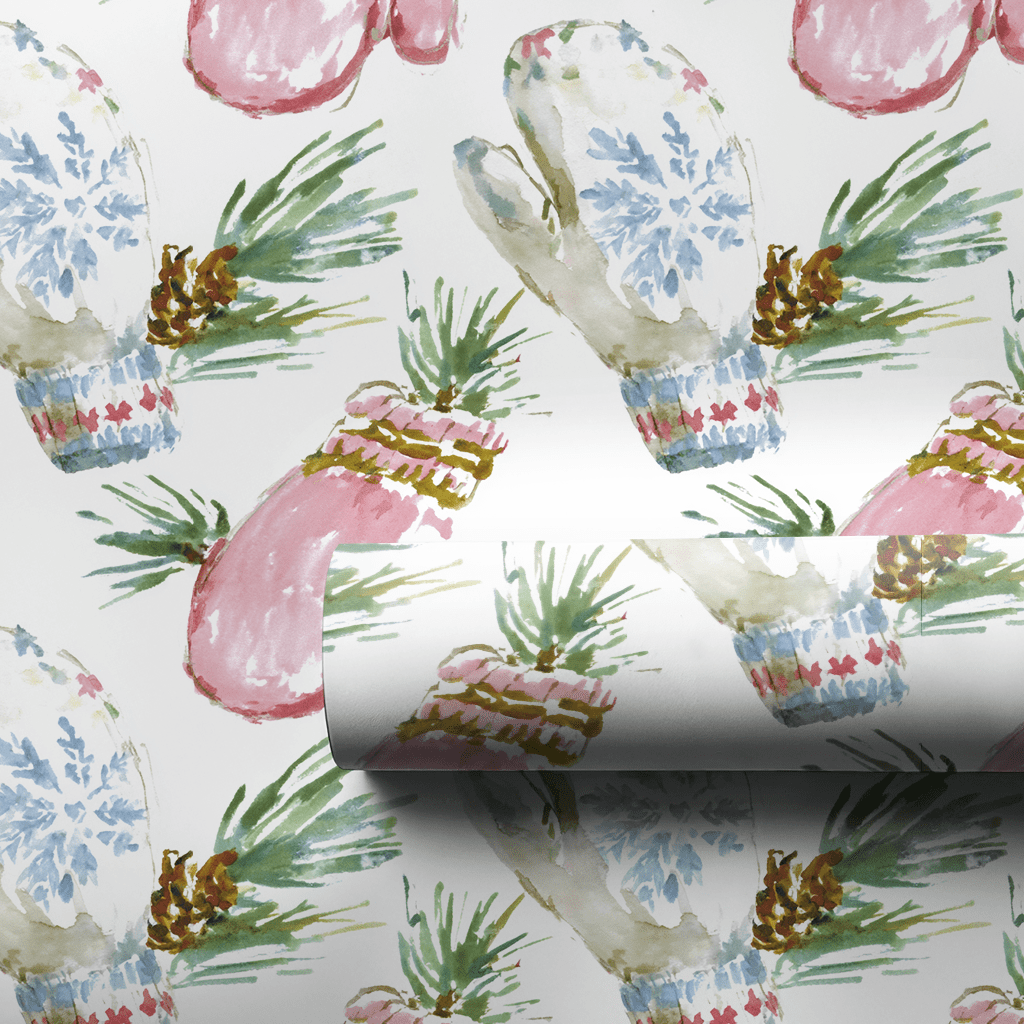 Anna Mittens - Wrapping Paper - Aspen & Arlo