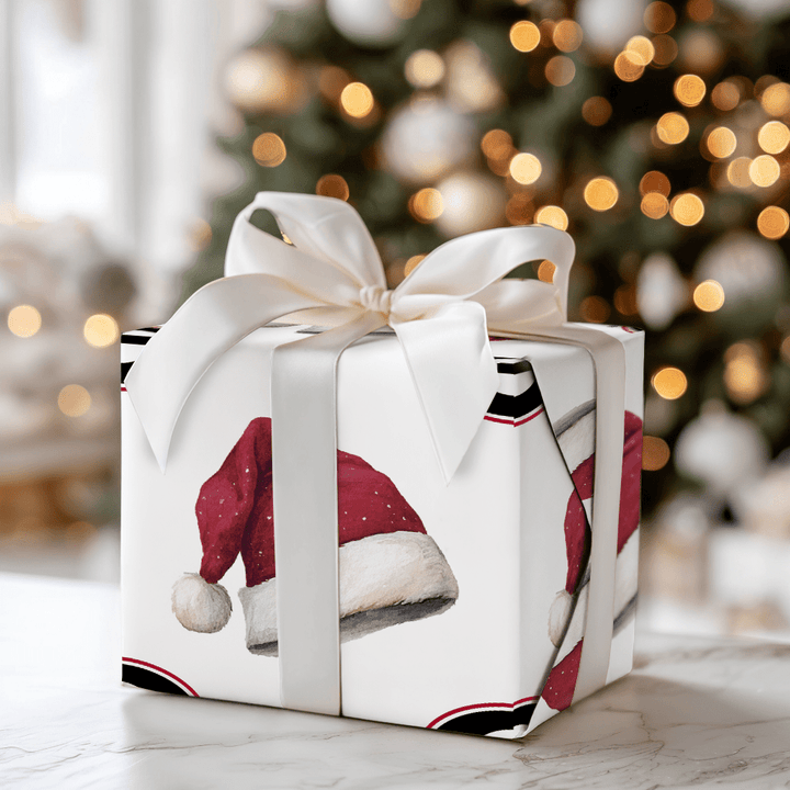 Howliday Hat - Wrapping Paper - Aspen & Arlo