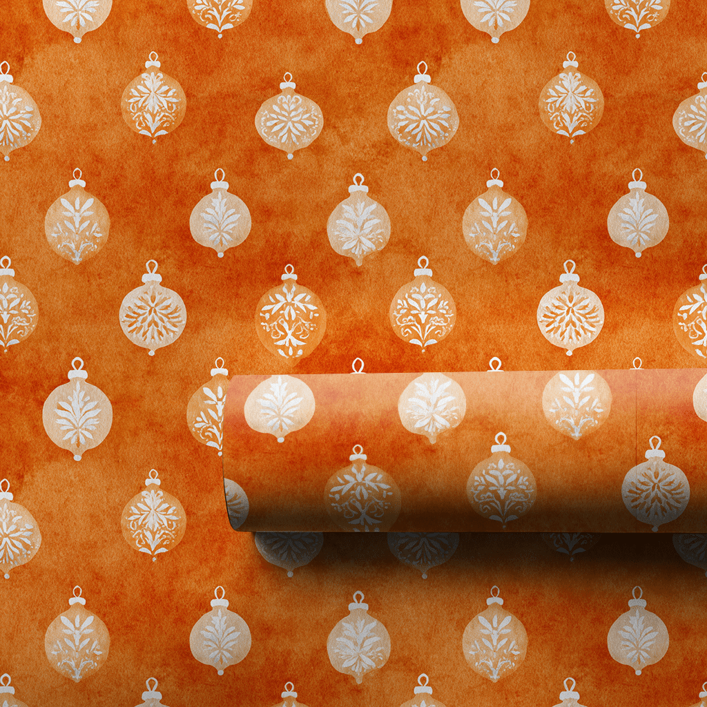 Orange Royale - Wrapping Paper - Aspen & Arlo