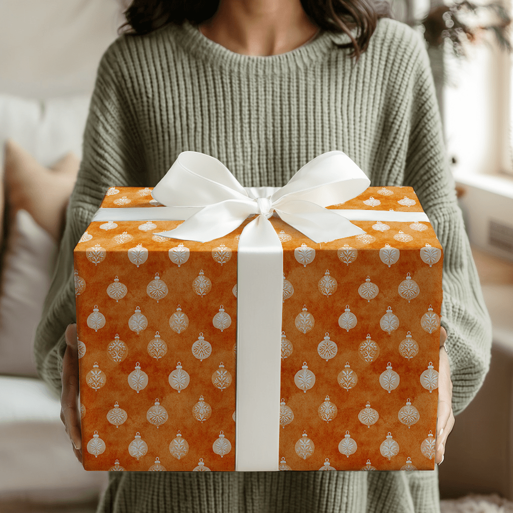 Orange Royale - Wrapping Paper - Aspen & Arlo