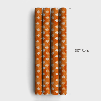 Orange Royale - Wrapping Paper - Aspen & Arlo
