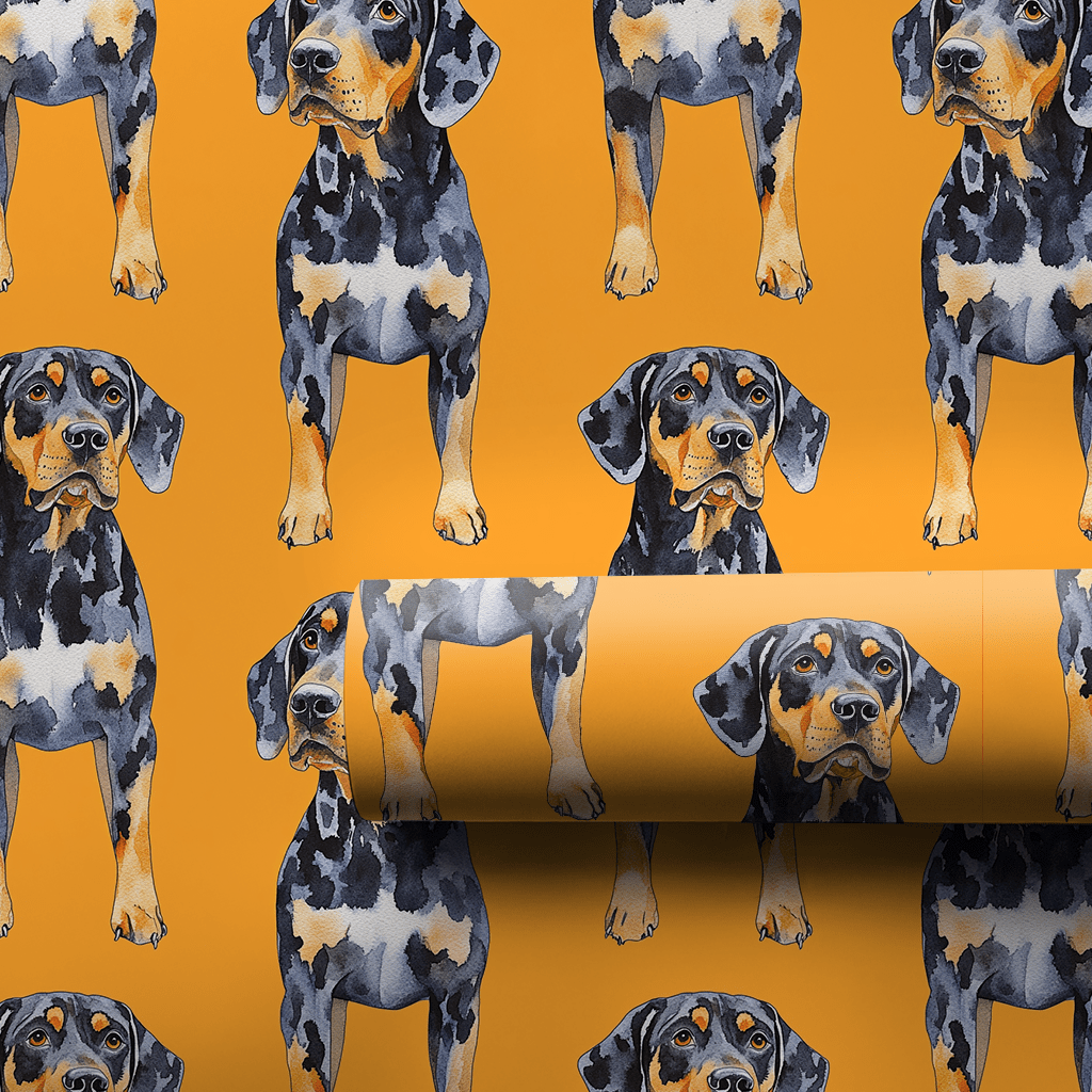 Barking Orange - Wrapping Paper - Aspen & Arlo