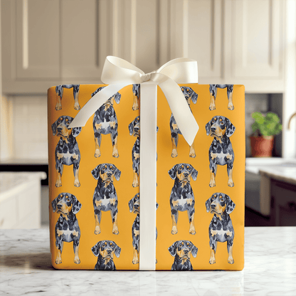 Barking Orange - Wrapping Paper - Aspen & Arlo