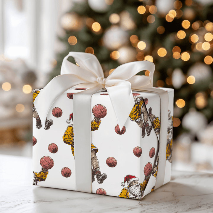 Tinsel Tigers Tip - Off - Wrapping Paper - Aspen & Arlo