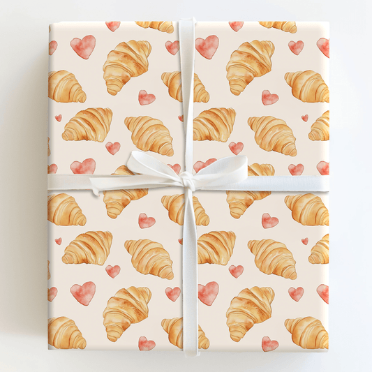 Croissant Crush - Wrapping Paper - Aspen & Arlo
