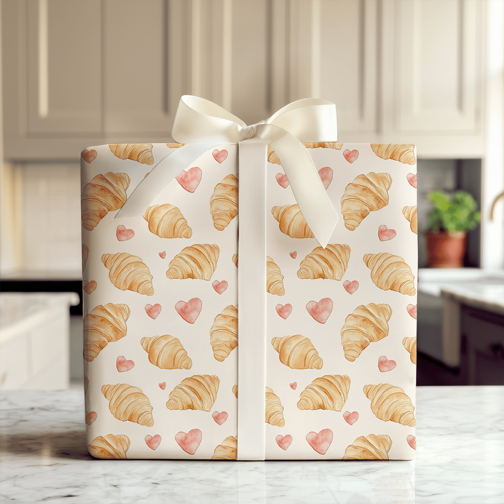 Croissant Crush - Wrapping Paper - Aspen & Arlo