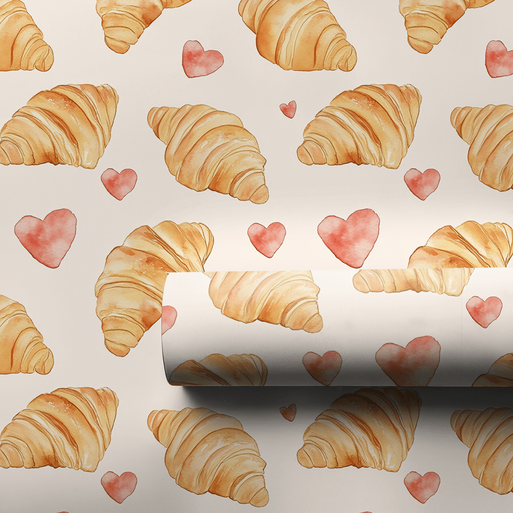 Croissant Crush - Wrapping Paper - Aspen & Arlo