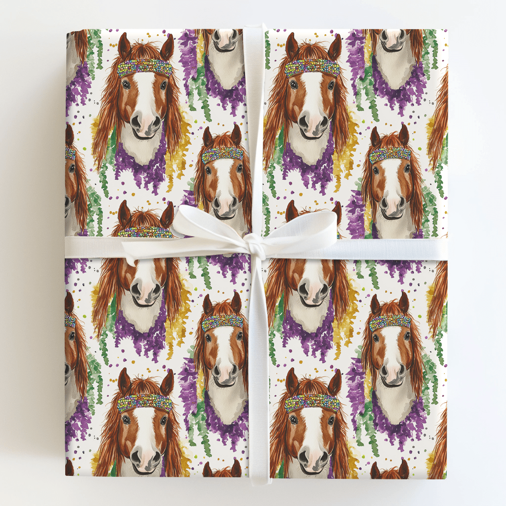 Fleur de Gallop - Wrapping Paper - Aspen & Arlo