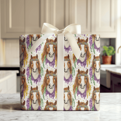 Fleur de Gallop - Wrapping Paper - Aspen & Arlo