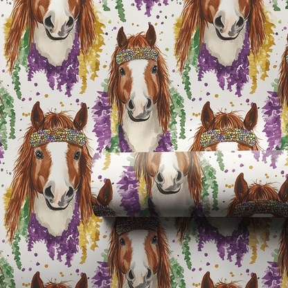 Fleur de Gallop - Wrapping Paper - Aspen & Arlo