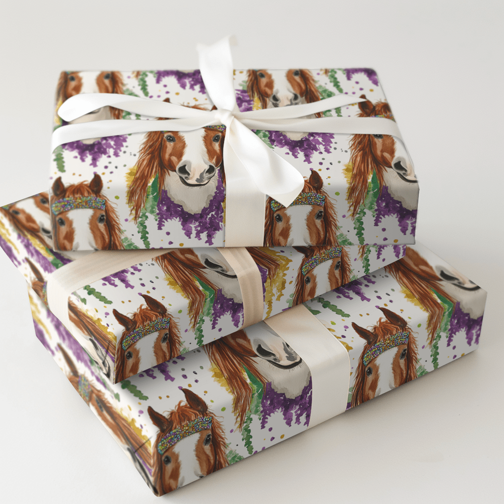 Fleur de Gallop - Wrapping Paper - Aspen & Arlo