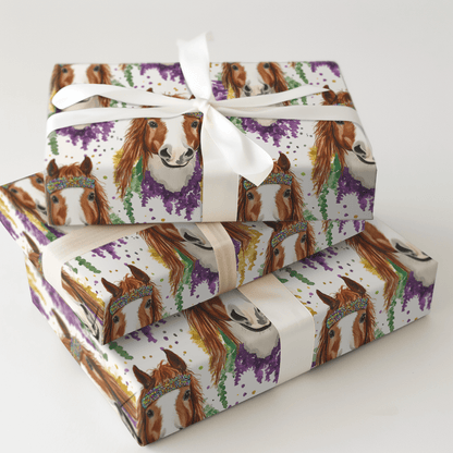 Fleur de Gallop - Wrapping Paper - Aspen & Arlo