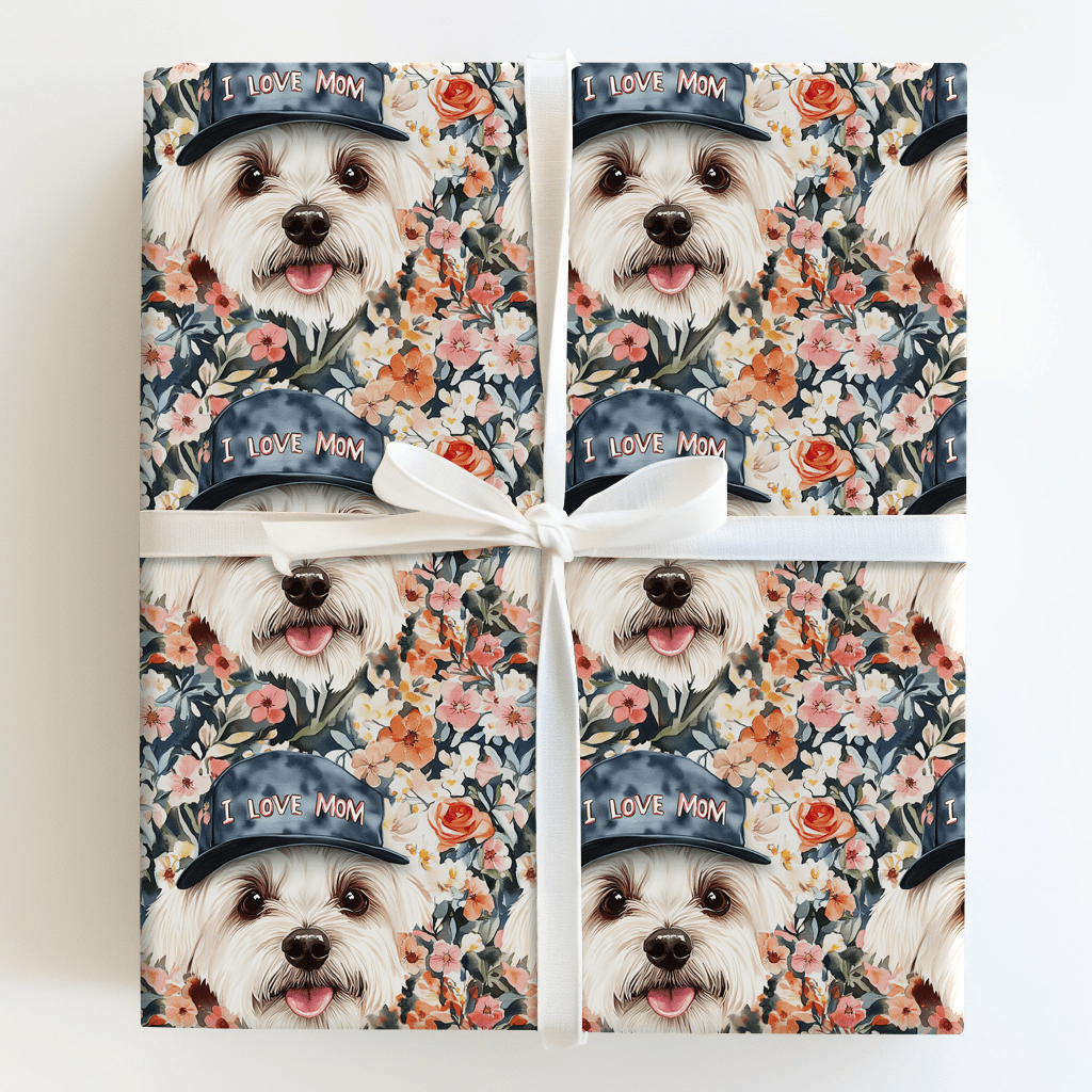 Mom's Favorite Westie - Wrapping Paper - Aspen & Arlo