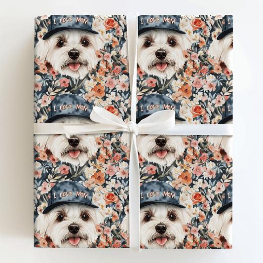 Mom's Favorite Westie - Wrapping Paper - Aspen & Arlo