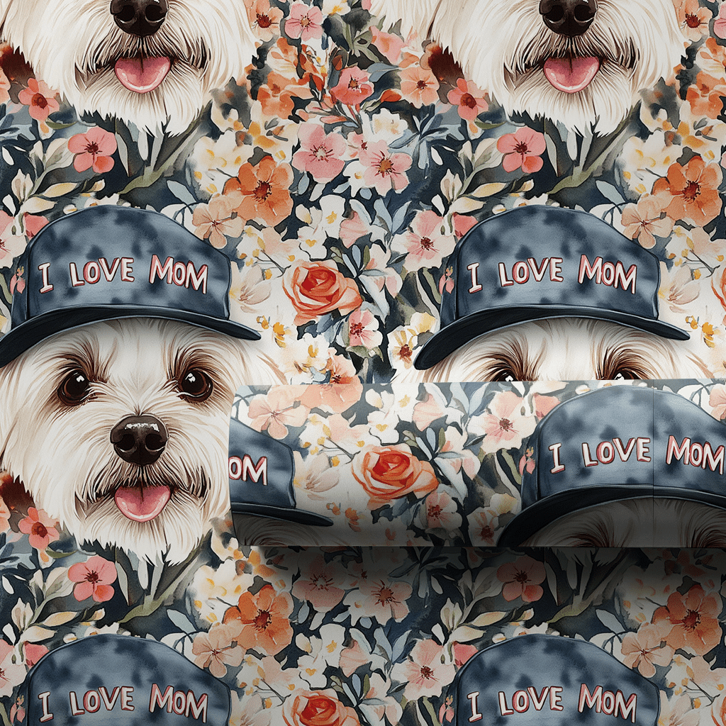 Mom's Favorite Westie - Wrapping Paper - Aspen & Arlo