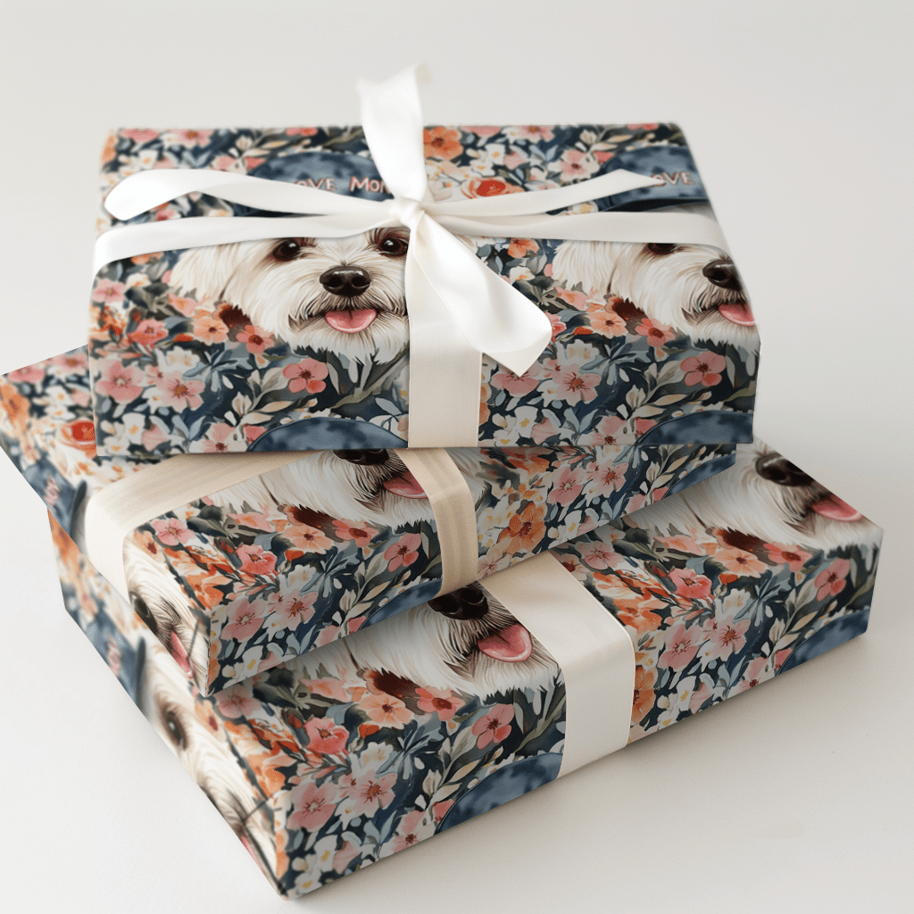 Mom's Favorite Westie - Wrapping Paper - Aspen & Arlo