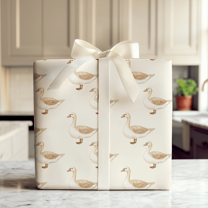 Goose Gowns and Lullabies - Wrapping Paper - Aspen & Arlo
