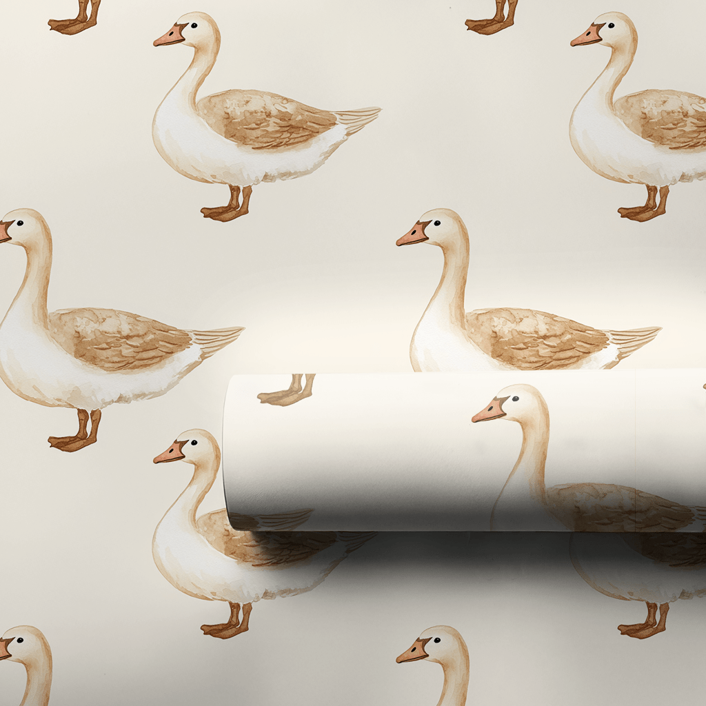 Goose Gowns and Lullabies - Wrapping Paper - Aspen & Arlo