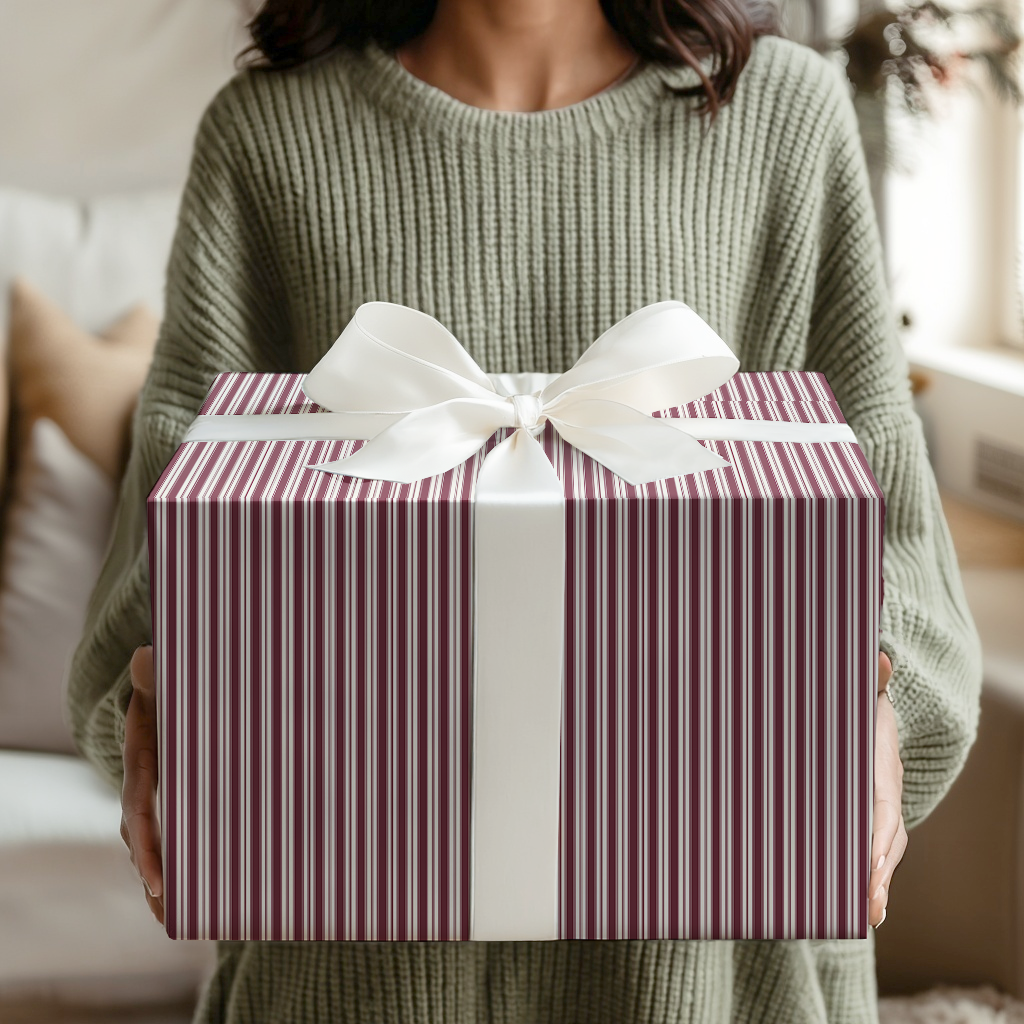 Cranberry Stripes