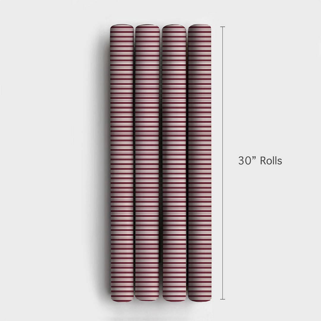Cranberry Stripes