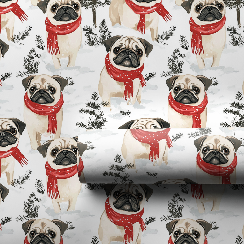 Snow Day for Fawns - 1 Roll