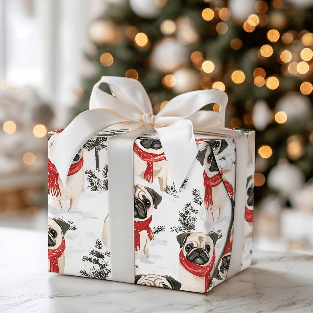 Snow Day for Fawns - Wrapping Paper - Aspen & Arlo