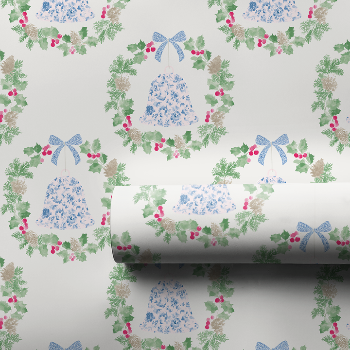 Chinoiserie Bell & Wreath