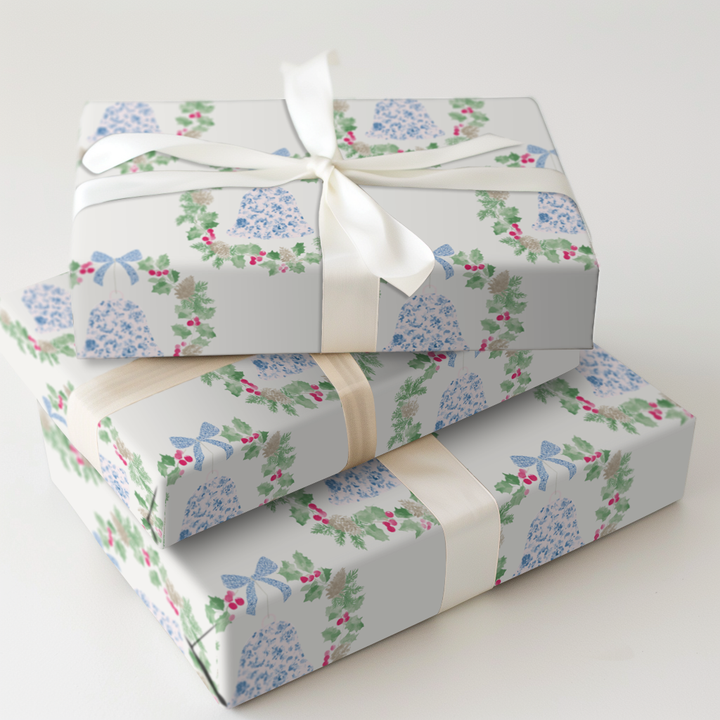 Chinoiserie Bell & Wreath