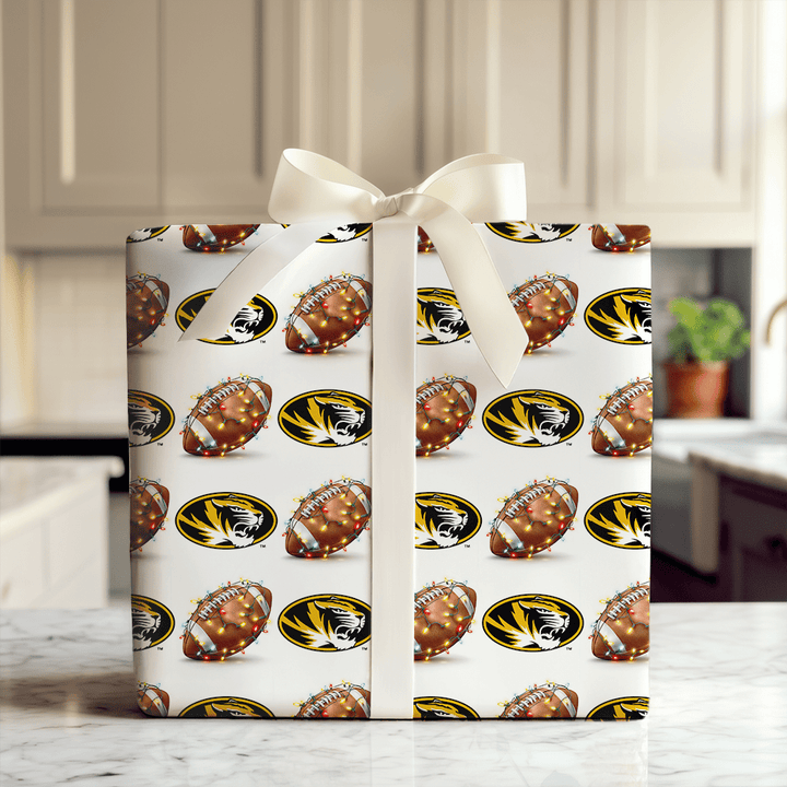Sparkling Tiger Saturdays - Wrapping Paper - Aspen & Arlo