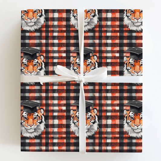 Summa Cum Roar - Wrapping Paper - Aspen & Arlo