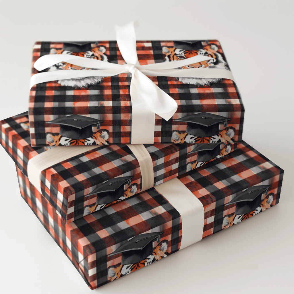 Summa Cum Roar - Wrapping Paper - Aspen & Arlo