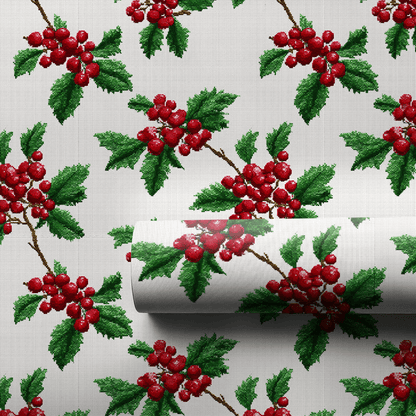 Holly and Hem - Wrapping Paper - Aspen & Arlo