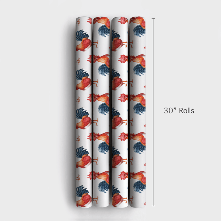 Pecking Perfect - Wrapping Paper - Aspen & Arlo