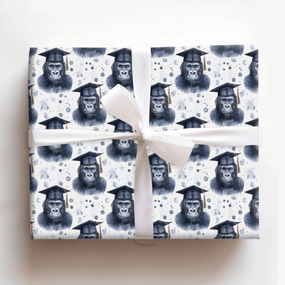 Gorilla Graduate - Wrapping Paper - Aspen & Arlo