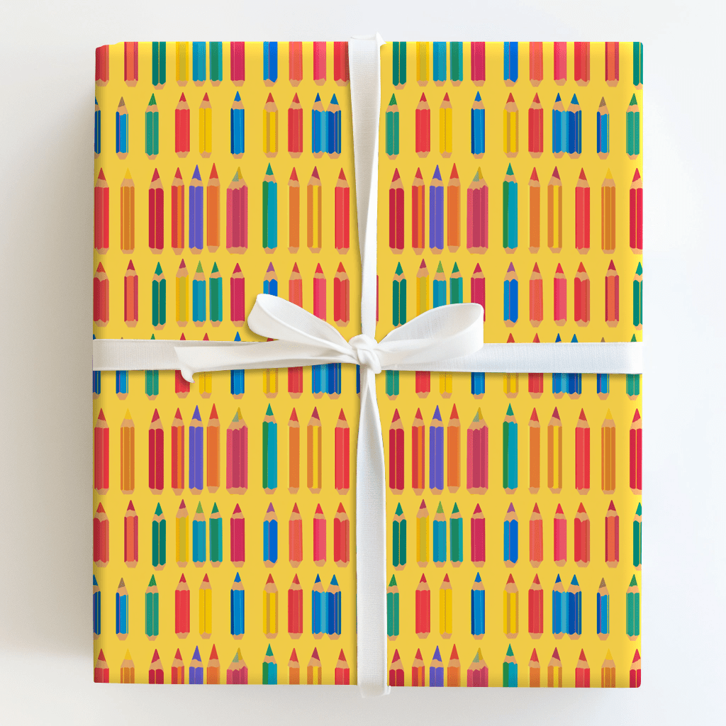 Back to School Shopping - Wrapping Paper - Aspen & Arlo