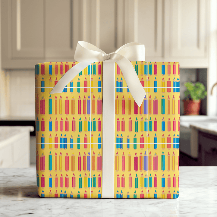Back to School Shopping - Wrapping Paper - Aspen & Arlo