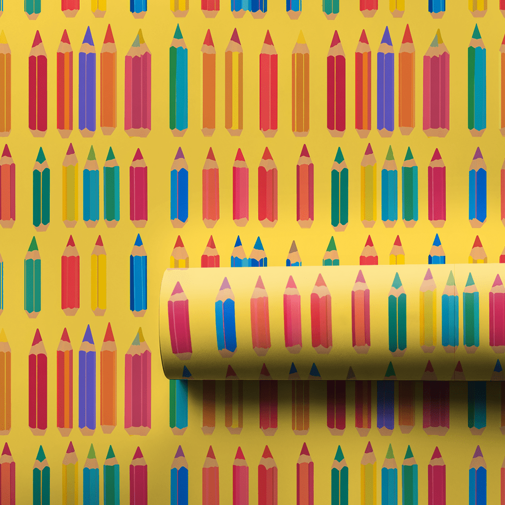 Back to School Shopping - Wrapping Paper - Aspen & Arlo