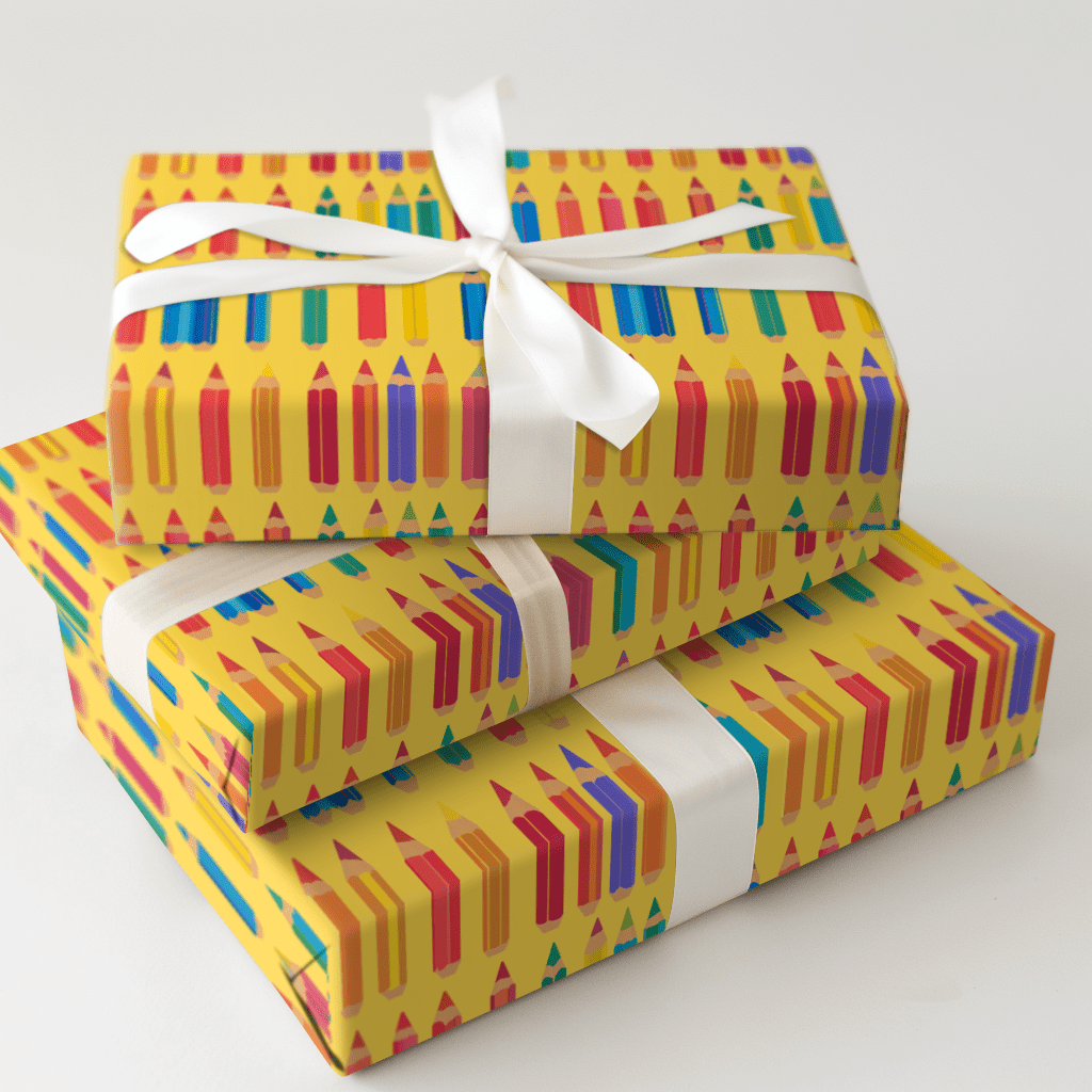 Back to School Shopping - Wrapping Paper - Aspen & Arlo