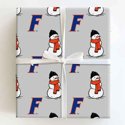 Florida Snowman - Wrapping Paper - Aspen & Arlo