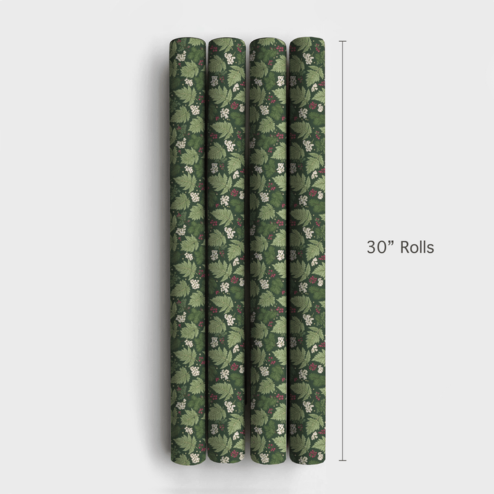 The Botanist_s Winter - Wrapping Paper - Aspen & Arlo