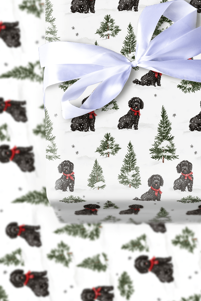 Snow Day for Joey - Wrapping Paper - Aspen & Arlo