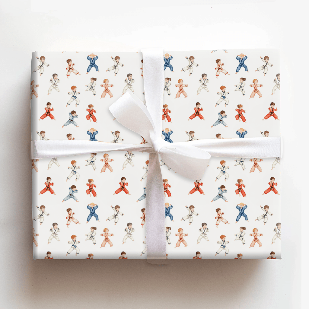 Martial Minis - Wrapping Paper - Aspen & Arlo