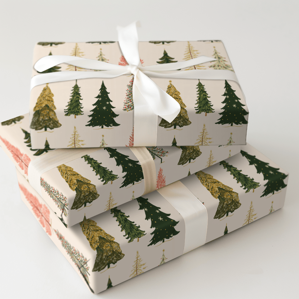 Skinny Tall Christmas - Wrapping Paper - Aspen & Arlo