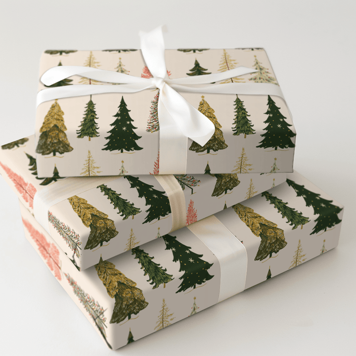 Skinny Tall Christmas - Wrapping Paper - Aspen & Arlo