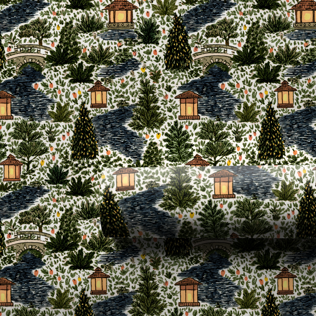 Garden Pagoda Christmas