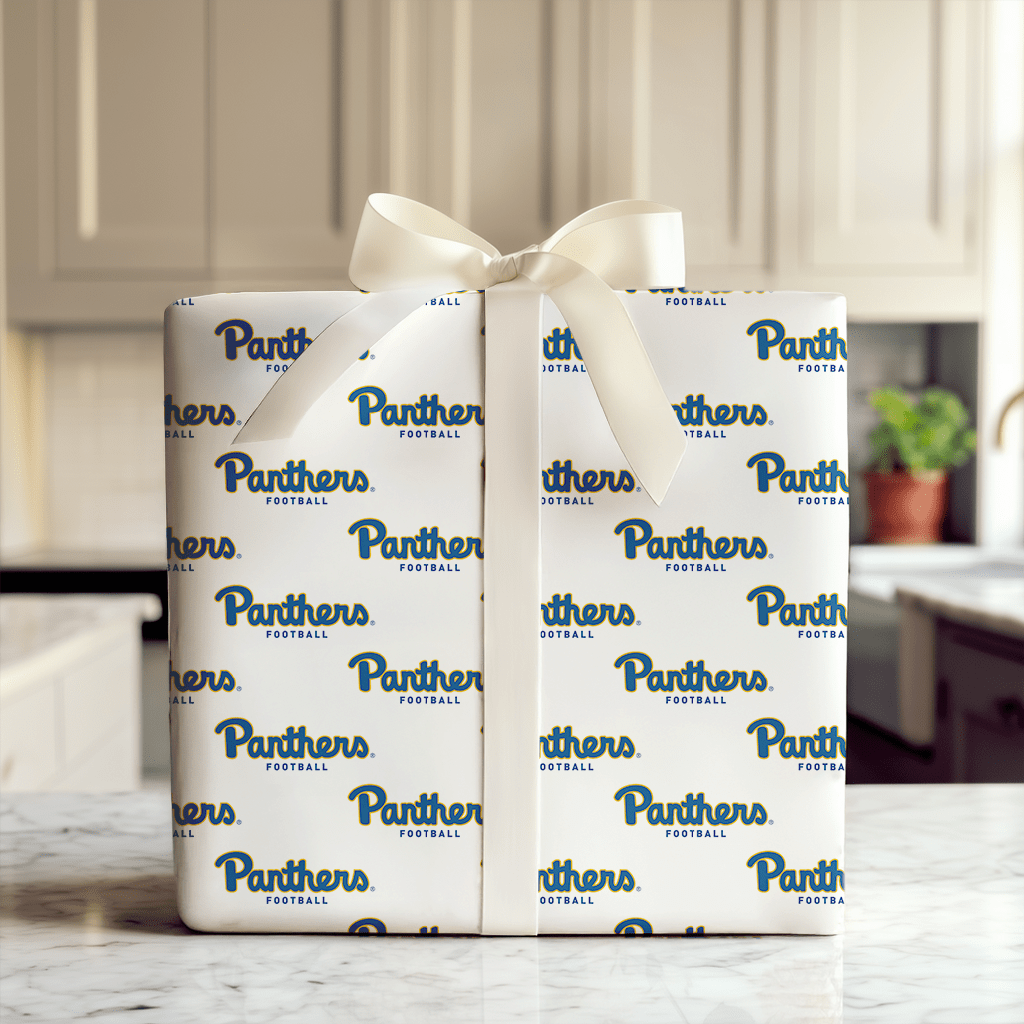 Panthers Football - Wrapping Paper - Aspen & Arlo
