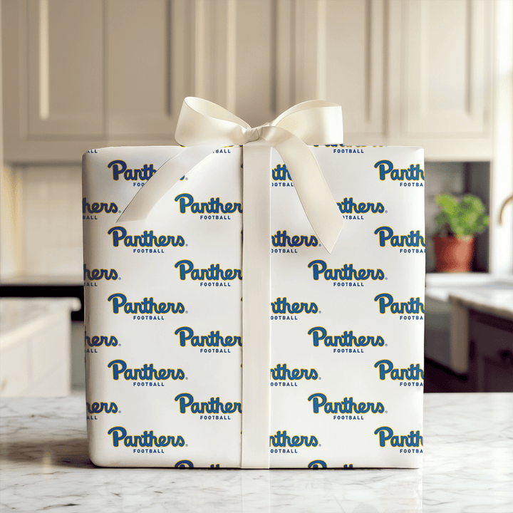 Panthers Football - Wrapping Paper - Aspen & Arlo