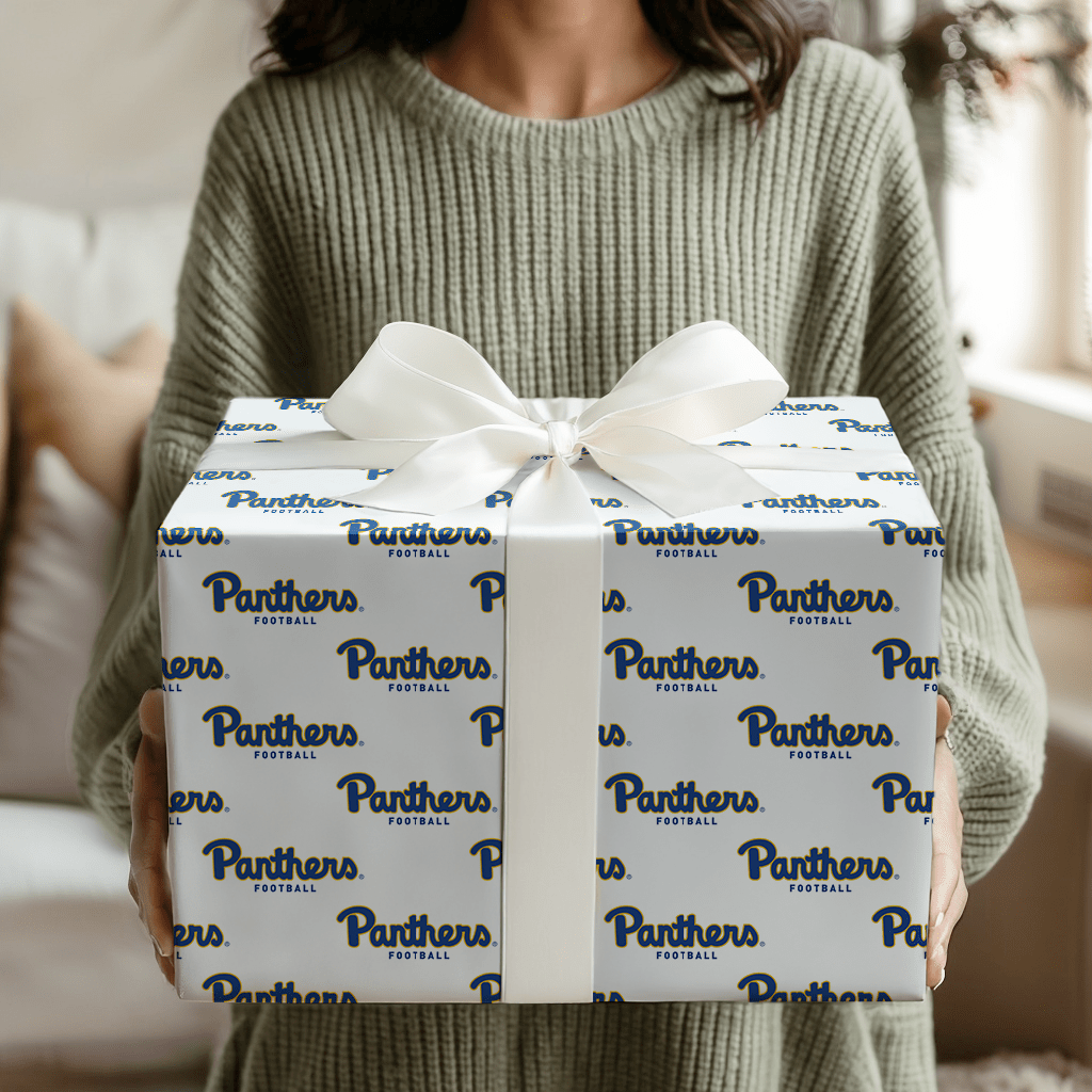 Panthers Football - Wrapping Paper - Aspen & Arlo