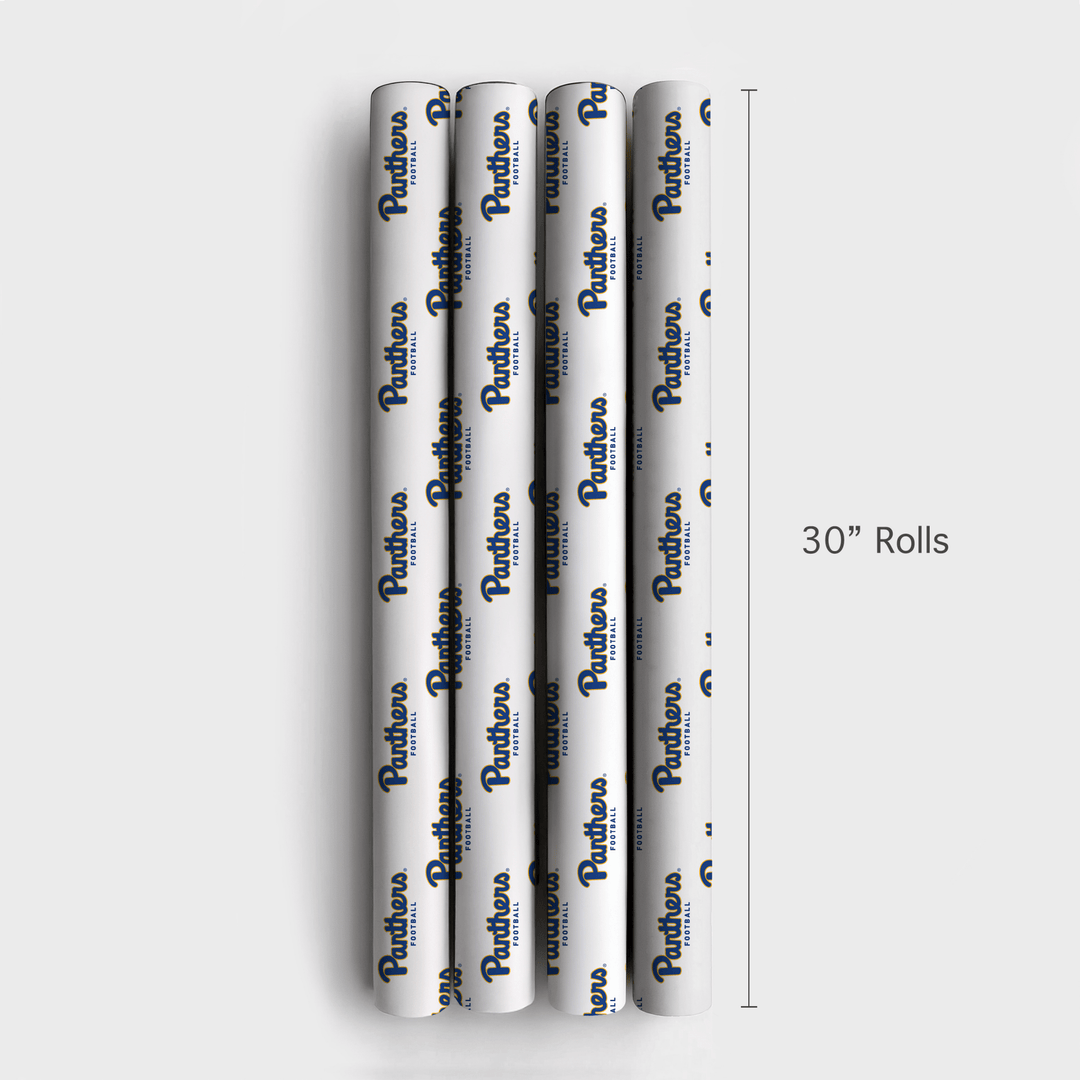 Panthers Football - Wrapping Paper - Aspen & Arlo